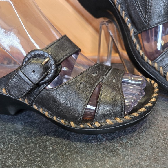 Ariat Women's Sandals Slip On Open Toe Slide Leather Stability Cushion Size 5.5M - Picture 2 of 9